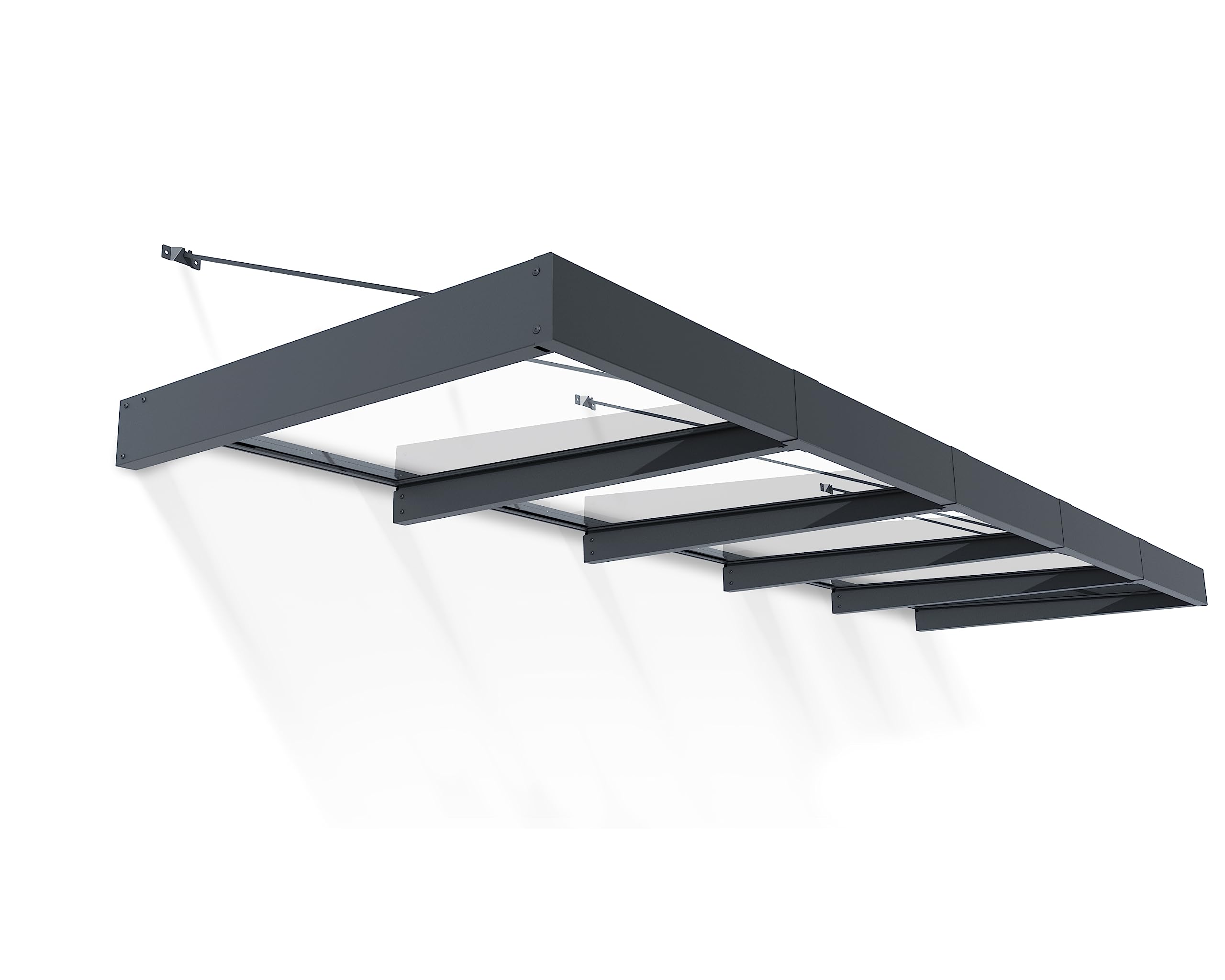 Amazon.com: Palram-Canopia Sophia XL Awning, 15 Ft. x 5 Ft., Gray